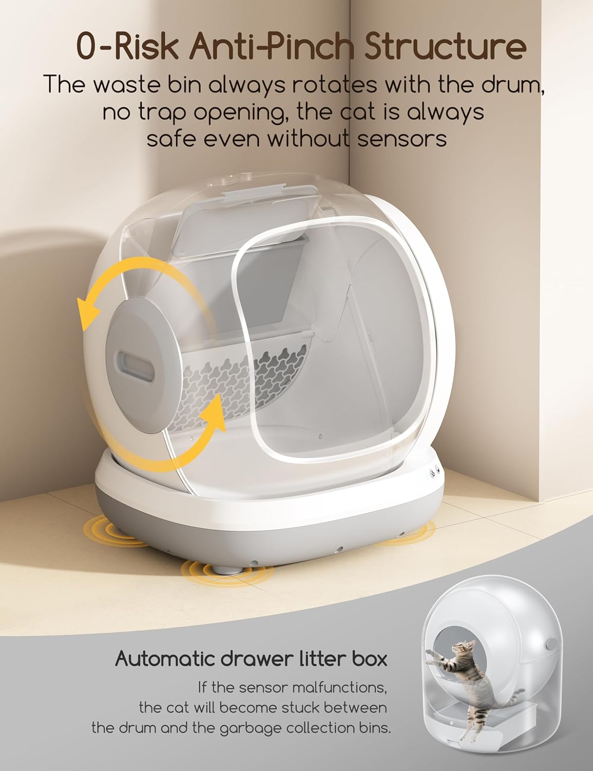 Better Pets™ Smart Self-Cleaning Litter Box Pro