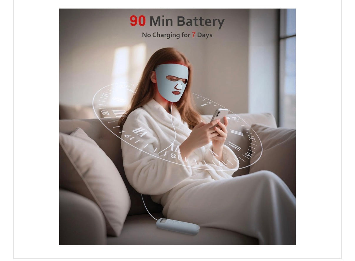 Better Beauty™ LED Red Light Therapy Face Mask